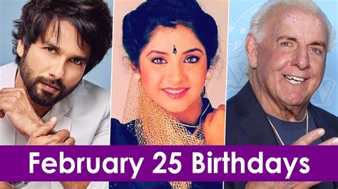 celebrities born on february 25